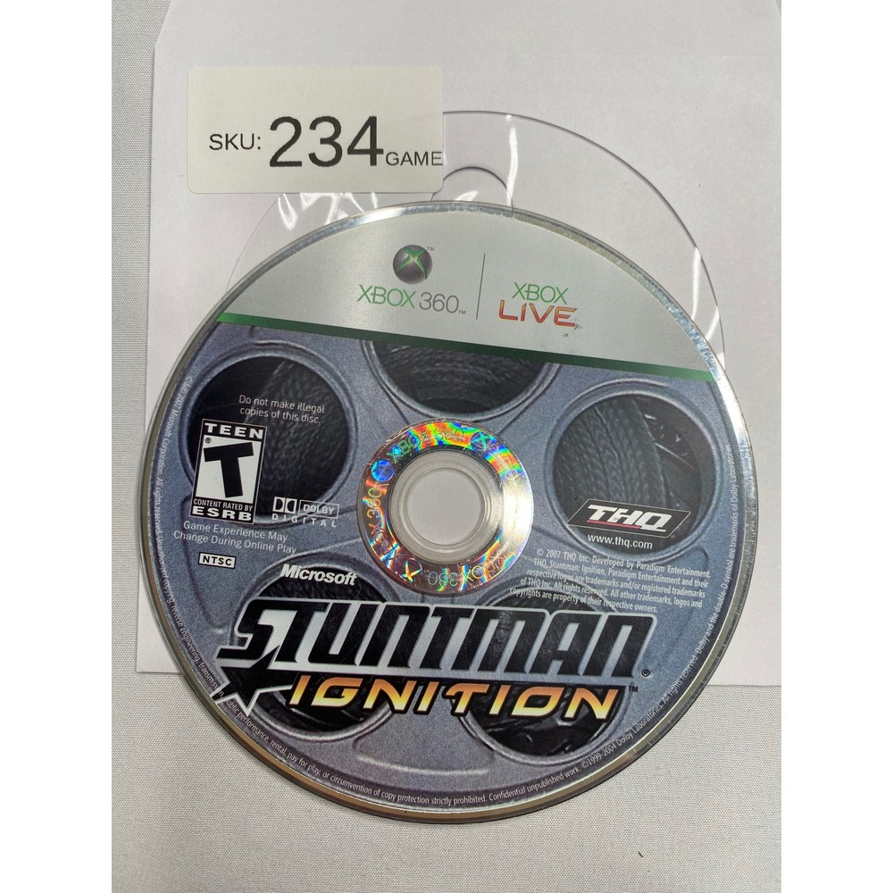 Stuntman Ignition Microsoft Xbox 360